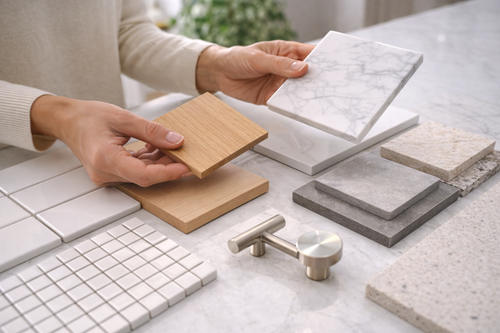 Escolha de materiais de acabamento para casa