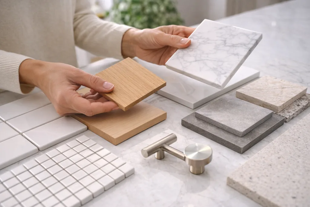 Escolha de materiais de acabamento para casa